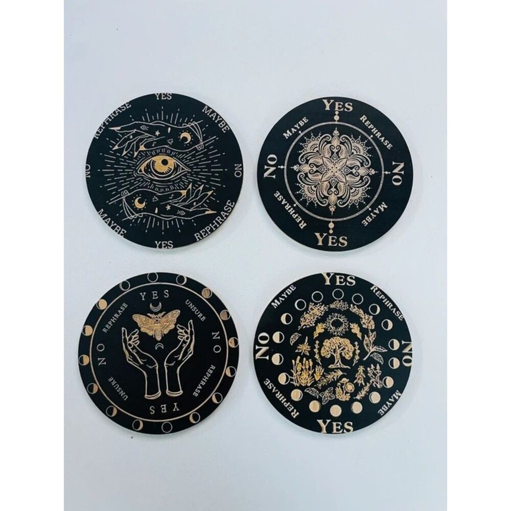 Drink Coasters Divination Board